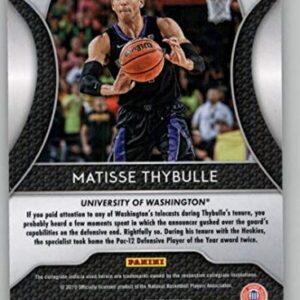 2019-20 Prizm Draft Picks Basketball #85 Matisse Thybulle Wash Huskies Official NCAA Trading Card From Panini America