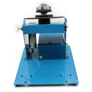 Positioner 110V Rotary Welding Positioner 2-10 r/min High Speed Portable Welder Positioner Mini Turntable Table Machine (2.5" 3 Jaw)