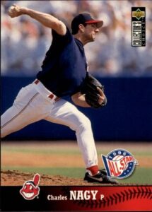 1997 collector's choice #89 charles nagy mlb baseball trading card