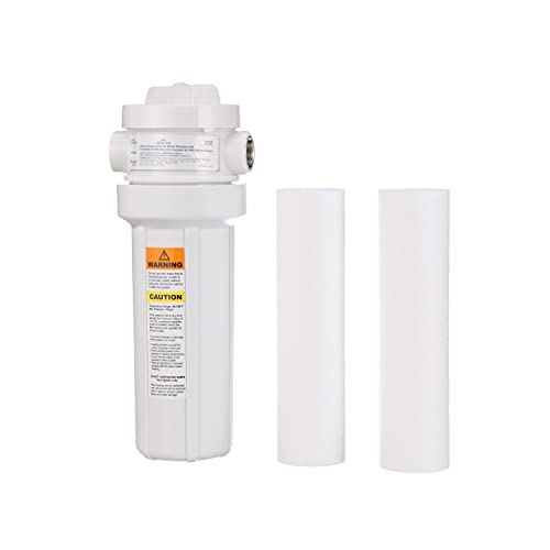 Watts Premier WHT WH-LD Whole House 50-Micron Sediment Water Filtration Kit, White