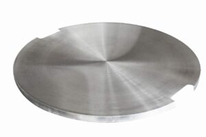 fire pit lid round stainless steel lid for elementi lunar bowl