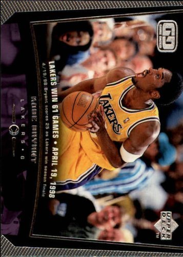 1998-99 Upper Deck #75 Kobe Bryant NBA Basketball Trading Card