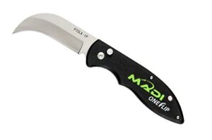 madi ptolk-1p oneflip lineman knife (pointed), stainless steel