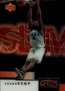 2000-01 upper deck slam #11 shawn kemp nba basketball trading card