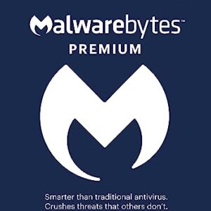 Malwarebytes Premium Software | 5 Device 1 Year (PC, Mac, Android) [software_key_card]