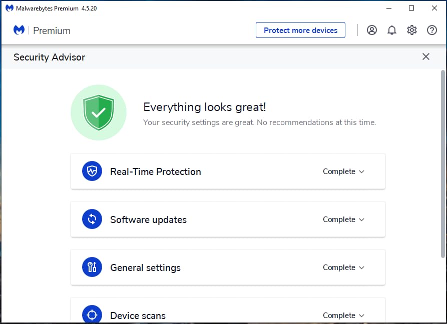 Malwarebytes Premium Software | 5 Device 1 Year (PC, Mac, Android) [software_key_card]