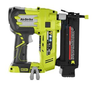 Ryobi 3 Piece 18V One+ Airstrike Brad Nailer Kit (Includes: 1 x P320 Brad Nailer, 1 x P190 18-Volt ONE+ 2.0 Ah lithium-ion battery, P118 dual chemistry charger (Renewed)