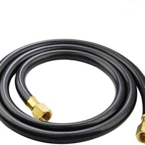 Stanbroil Fire Pit Installation Hose with Shut-Off Valve for Propane Gas Connection, 300K BTU Max