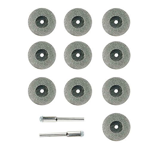 Electroplated Diamond Grinding Wheel Replacement for Tungsten Grinder Sharpener, Rotary Tool 30 mm