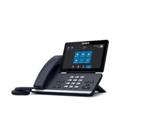 yealink t58a ip phone - corded - corded - desktop - voip - caller id - speakerphone - 2 x network (rj-45) - usb - poe ports - sip, sip v2, ipv4, ipv6, dhcp, pppoe, sntp, udp, tcp, tls protocol(s)