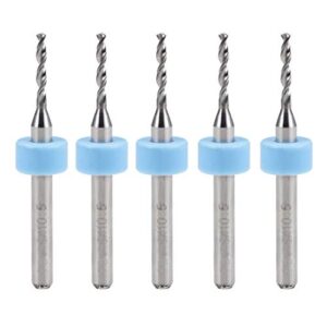 uxcell pcb drill bits 1.5mm tungsten carbide rotary tool jewelry cnc engraving print circuit board micro drill bits 1/8 inch shank 5 pcs