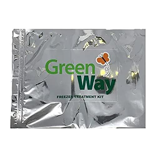 GreenWay Freezer Treatment Bag Kit, Protect Your Clothes with a Set of 5 Reusable Bags, get rid of pests and Odors with an eco-Friendly Alternative DIY Solution