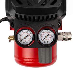 Craftsman Air Compressor, 2 Gallon Max 125 PSI Pressure 1/3 HP 0.5 CFM@90psi Portable Oil Free Maintenance Free, CMXECXA0200243