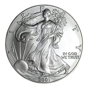 2001 American Silver Eagle ASE $1 MS-69 PCGS