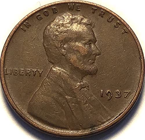 1937 P Lincoln Wheat Cent Penny Seller Extremely Fine