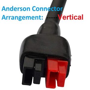 DC 8mm Cable Works DC7909 with Anderson Solar Panel Connector Perfectly Compatible with Jackery MAXOAK Portable Power Station Solar Port