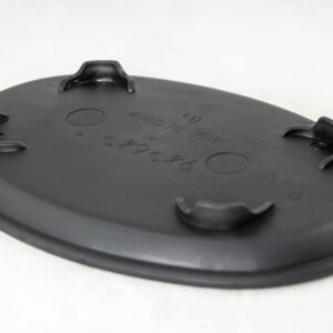2 Oval Plastic Humidity/Drip Tray for Bonsai Tree and House Indoor Plants 9.5"x 6.5"x 1" - Black