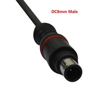 SolarEnz 8mm DC Adapter Cable Works with Anderson 50A Connector Solar Panel Connector Perfectly Compatible with