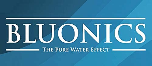 Bluonics 4.5"x10" Sediment Water Filters 8 Pack of (5 Micron) Standard Size Whole House Cartridges for Removing Rust, Iron, Sand, Dirt, Sediment and Undissolved Particles