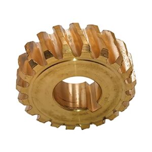 JDLLONG Worm Gear 917-04861 Fits MTD Craftsman Troy Bilt 20 Teeth 40" - 42" Snowblower Auger Shaft Gear 917-0528 717-04449