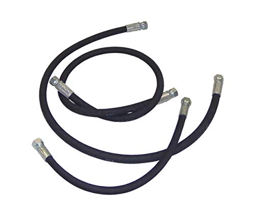 Professional Parts Warehouse - Western Mid Weight, Pro, Pro Series 2 Hose Kit - Fleet Flex - Aftermarket. Contains: (1) 1/4" x 18" Hose w/FJIC Ends, (2) 3/8" x 36" Hoses w/FJIC Ends.