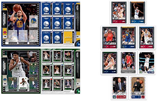 20 PACKS: 2019/20 Panini NBA Basketball Sticker Collection (100 total stickers)