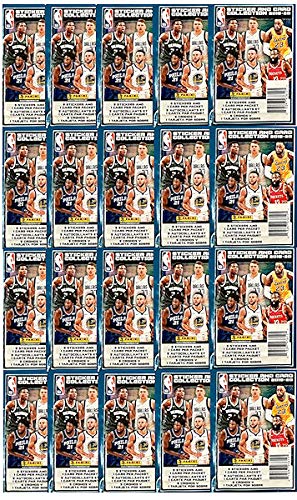 20 PACKS: 2019/20 Panini NBA Basketball Sticker Collection (100 total stickers)