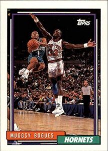 1992-93 topps #176 muggsy bogues nba basketball trading card
