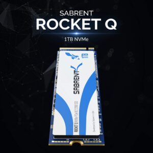 SABRENT Rocket Q 1TB NVMe PCIe M.2 2280 Internal SSD High Performance Solid State Drive R/W 3200/2000MB/s (SB-RKTQ-1TB)