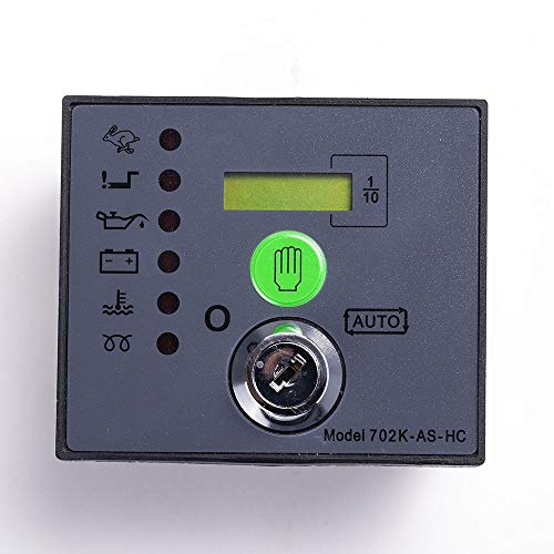 Knowtek DSE702AS DSE702 702K-AS Generator Controller Automatic Start Control Module with Keys