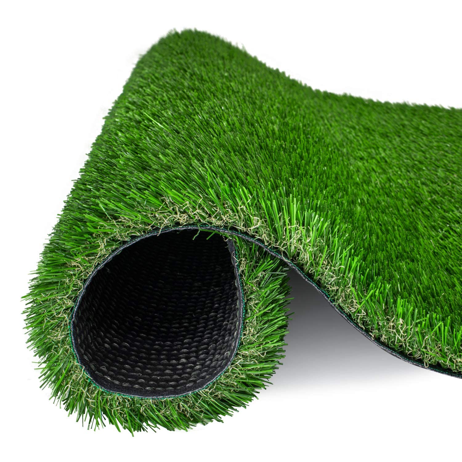 Artificial Grass Turf 4 Tone Synthetic Artificial Turf Rug for Dogs Indoor Outdoor Garden Lawn Patio Balcony Synthetic Turf Mat for Pets (17 in x 24 in = 2.84 sq ft)