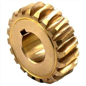 Euros 917-04861 Worm Gear (20 Teeth) Fit for Sears & Craftsman Snowblowers Replaces 717-0528A 717-0528 917-0528A 717-04449 717-04861 917-0528 917-04861