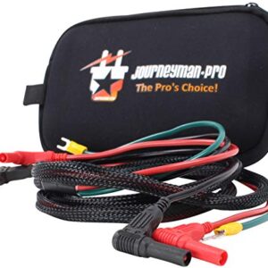 Generator Parallel Cables Kit for Honda Inverter Generators by Journeyman Pro, w/Carrying Case | 30 Amp RV Power Cord Accessories, EU2200i EU2200IC EU1000i EU2000i EU2000i EU3000i (Right Angle 6-FOOT)