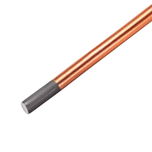 uxcell Copper Coated Gouging Carbon 5/16" x 14", 3pcs Carbon Gouging Rods Copperclad Electrodes