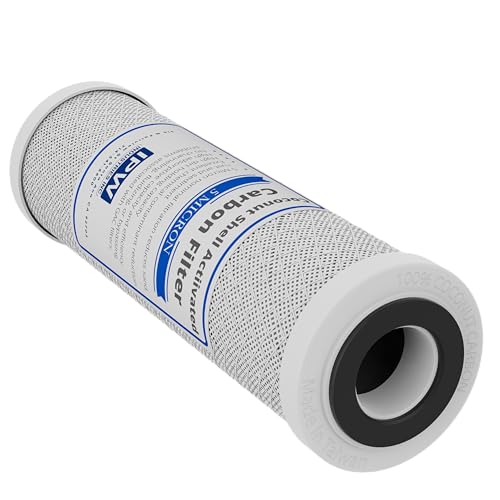 Replacement Filter Kit Compatible with Krystal Pure KR10 RO System - Includes Carbon Block Filters & Polypropylene Sediment Filter