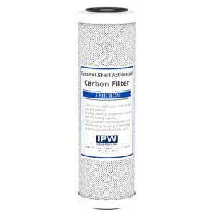 Replacement Filter Kit Compatible with Krystal Pure KR10 RO System - Includes Carbon Block Filters & Polypropylene Sediment Filter