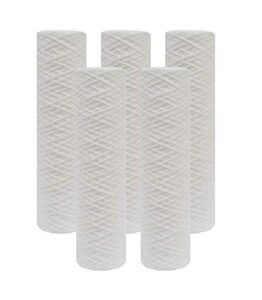 compatible campbell 1ss-30 5 micron sediment filters 5 pack by ipw industries inc.