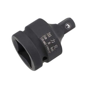 uxcell 1" drive (female) x 1/2" (male) impact socket reducer for use with air impact drivers, breaker bars, ratchets, cr-mo steel