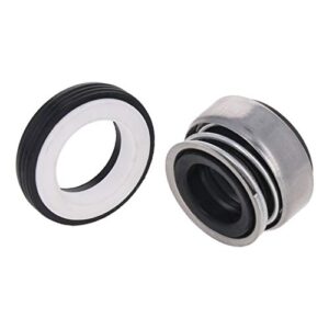 Othmro 2Pcs Internal Diameter 14mm Alloy Plastic Mechanical Shaft Seal Replacement 301-14 Shaft Seal for Pump Shaft Water Pumps Shaft Mechanical Sealing for Swimming Pools Spa Pumps