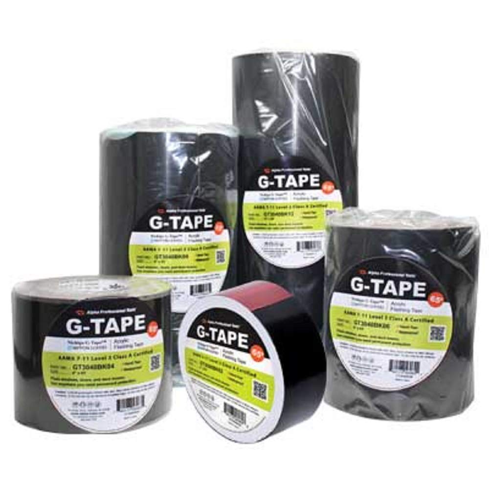 G-Tape - Acrylic Flashing 2"x65' Nichigo G-Tape GT3040BK02