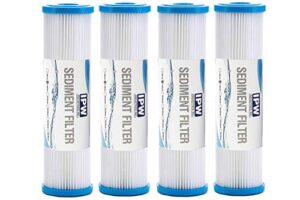 ipw industries inc compatible for american plumber w20cla whole house sediment filter cartridge 5 micron well pump irrigation (4)