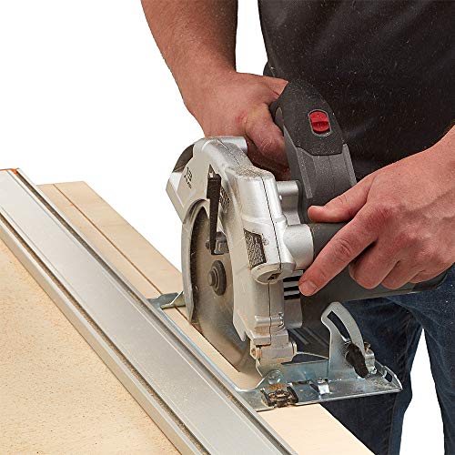 BORA 50” NGX Clamp Edge, Straight Cut Guide for Circular Saws, Easy to Use, Great for Cross-Cutting Plywood Sheets and Routing Dados, 544050