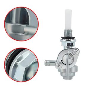 Savior 3pcs M10 x 1.25 Gas Tank Fuel Switch Valve Pump Petcock for Honda EU1000i EU2000i EU3000i Yamaha EF2000iSv2 EF6300iSDE EF2400iSHC Generator 28-1783-V