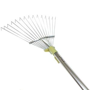 DOCAZOO - DocaPole Roof and Yard Rake Extension Pole - Adjustable, Telescopic, Clean Leaves, Sticks and Debris - 7 to 30 Foot