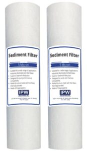 compatible with hdx hdx2bf4 melt-blown household filter (2-pack) by ipw industries inc.