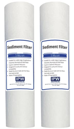Compatible with HDX HDX2BF4 Melt-Blown Household Filter (2-Pack) by IPW Industries Inc.