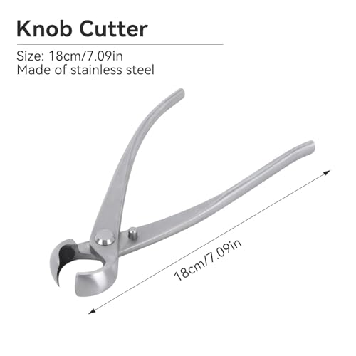 Bonsai Tools Concave Cutter Knob Cutter 180 mm Bonsai Cutters Branch Cutter Bonsai Scissor Tree Clippers Bonsai Pruning Bonsai Trimmer Gardening Tools