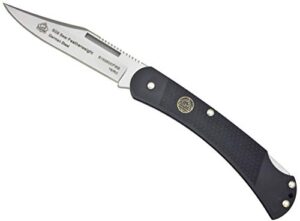 sgb puma bear featherweight black g10 folding pocket knife