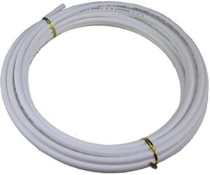 mattox size 1/4 inch,5 meters 16 feet length tubing hose pipe for ro water filter system (white)