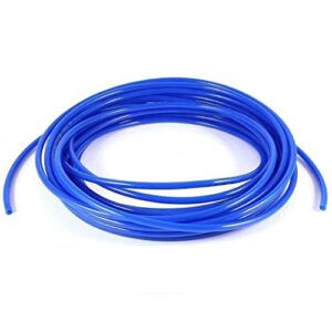 mattox size 1/4 inch,5 meters 16 feet length tubing hose pipe for ro water filter system (blue)